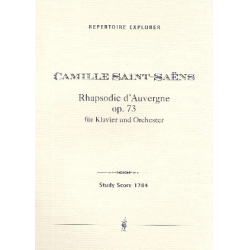         Rhapsodie d'Auvergne op.73 : - Camille Saint-Saens
    