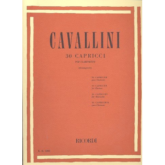30 capricci per clarinetto