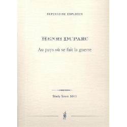         Au pays où se fait la guerre : - Henri Duparc
    