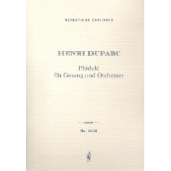         Phidylé : - Henri Duparc
    
