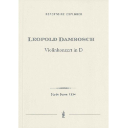         Konzert D-Dur : - Leopold Damrosch
    