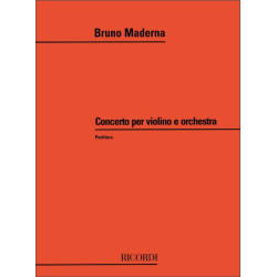        Concerto : - Bruno Maderna
    