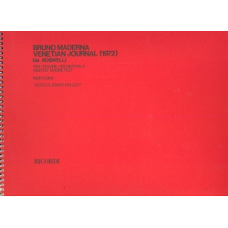         Venetian Journal : - Bruno Maderna
    