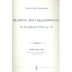         Sinfonie B-Dur Nr.2 op.19 : - Karol Szymanowski
    