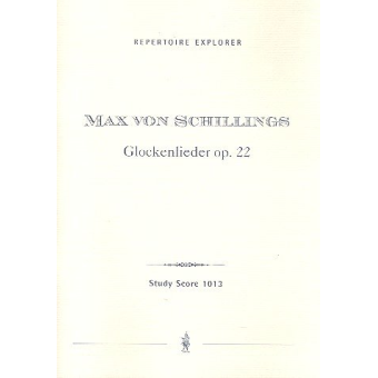 Glockenlieder op.22 : 4 Gedichte für
