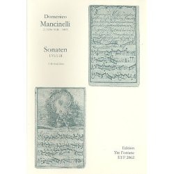         Sonaten op.3 Band 1 (Nr.1-3) - Domenico Mancinelli
    