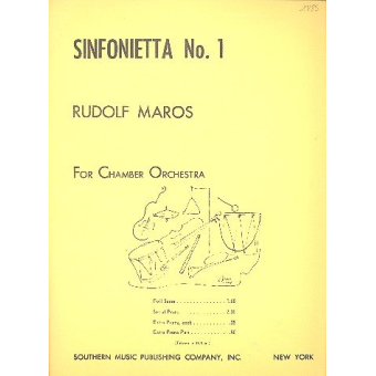 Sinfonietta no.1 : for 2 recorders (flutes),