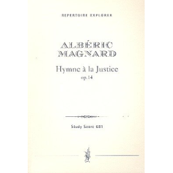         Hymne à la Justice op.14 : für Orchester - Albéric Magnard
    