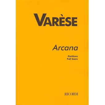 Arcana : for orchestra