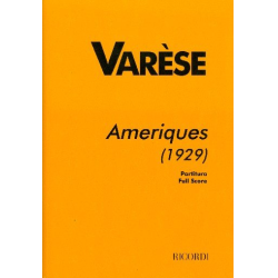         Ameriques : - Edgar Varèse
    