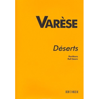 Déserts : für 15 Instrumente