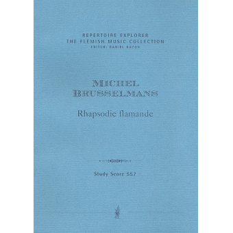 Rhapsodie flamande : für Orchester