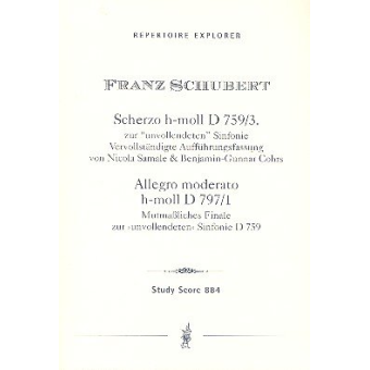 Scherzo h-Moll D759,3  und Allegro moderato