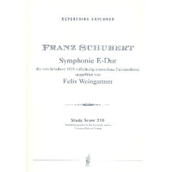         Sinfonie E-Dur : für Orchester - Franz Schubert
    