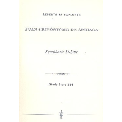         Sinfonie D-Dur : für Orchester - Juan Crisostomo Arriaga
    