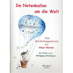         Im Notenballon um die Welt - Almut Werner
    