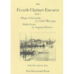         French Clarinet Encores - Book 1 - Diverse / Arr. Andrew Lyle
    