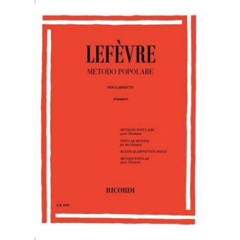 Metodo Popolare Per Clarinetto