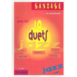         Saxoase - 10 Jazz Duets - Peter Feil
    
