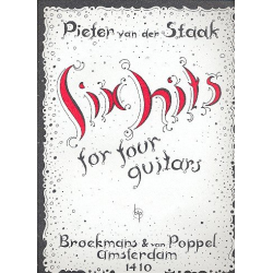         6 Hits for 4 guitars - Pieter van der Staak
    