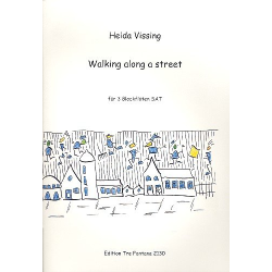         Walking along a Street - Heida Vissing
    