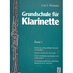         Grundschule für Klarinette - Karl J. Wimmer
    