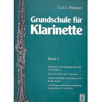 Grundschule für Klarinette - Band 1