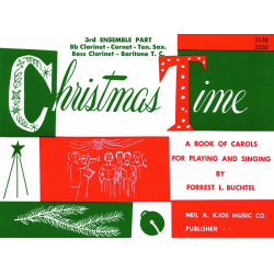         CHRISTMAS TIME-3RD ENSEMBLE BB BOOK - Forrest L. Buchtel
    