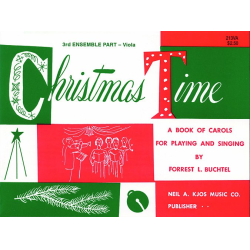         CHRISTMAS TIME-3RD ENSEMBLE VA BOOK - Forrest L. Buchtel
    