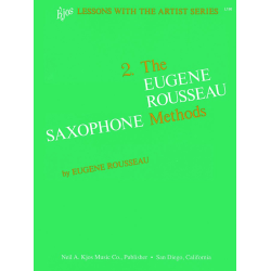         The Eugene Rousseau Saxophone Methods - Book 2 (englisch) - Eugène Rousseau
    