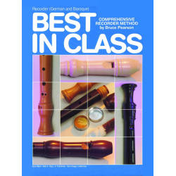         Best In Class Recorder Method, German And Baroque - Bruce Pearson
    