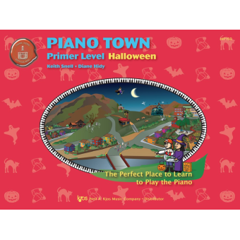 PIANO TOWN:HALLOWEEN-PRIMER LEVEL