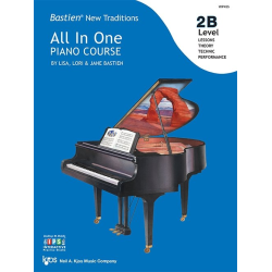         Bastien New Traditions: All In One Piano Course - Level 2B - Jane Smisor & Lisa & Lori Bastien
    