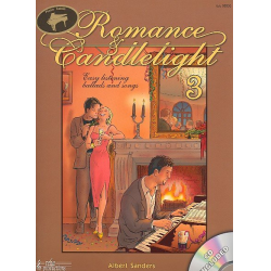         Romance & Candlelight Heft 3  Klavier + CD - Albert Sanders
    