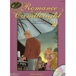         Romance & Candlelight Heft 4  Keyboard, Gitarre,( Akkordeon) + CD - Albert Sanders
    
