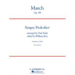         March, Op. 99 - Critical Edition with Full Score - Sergei Prokofieff / Arr. Paul Yoder
    