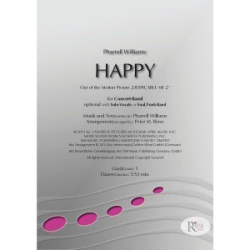         Happy - Pharrell Williams / Arr. Peter Riese
    