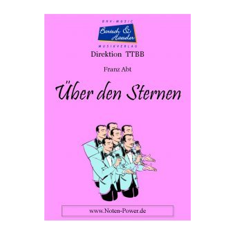 Über den Sternen - Chorpartitur Männerchor TTBB