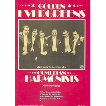 Comedian Harmonists Band 1 -  Golden Evergreens für Gesang und Klavier