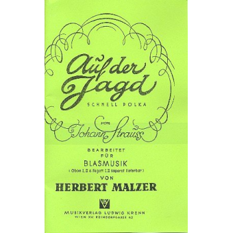 AUF DER JAGD : FUER BLASMUSIK