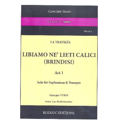         Libiamo ne' lieti calici : für Trompete, - Giuseppe Verdi
    