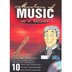        Masters of Music (+CD) - Wolfgang Amadeus Mozart / Arr. Marty O'Brien
    