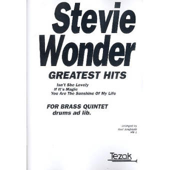 Stevie Wonder - Greatest Hits for Brass Quintet