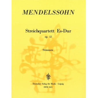 Streichquartett Es-Dur op.12