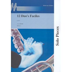         12 DUOS FACILES : POUR 2 FLUTES, - Julien Porret
    