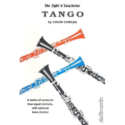         Tango for 4 clarinets (optional bass clarinet) - Colin Cowles
    