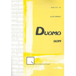         Duomo op.101 : für Blasorchester - Alois Wimmer
    