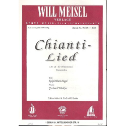         Chianti-Lied : für Männerchor - Gerhard Winkler
    