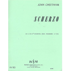        Scherzo for 2 trumpets, horn, trombone and tuba - John Cheetham
    