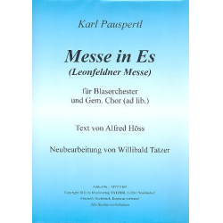         Leonfeldner Messe in Es : - Karl Pauspertl
    